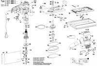 Bosch 0 601 288 041 Orbital Sander 110 V / GB Spare Parts